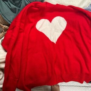 Red Heart Sweater